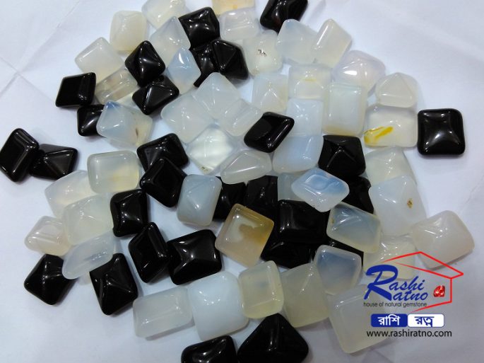 White Akik Pathor (সাদা আকিক পাথর)