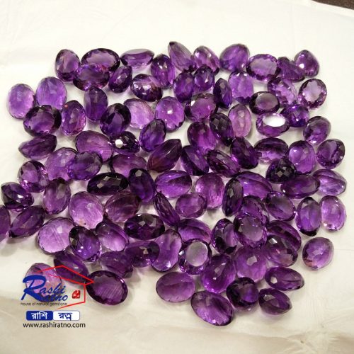 Gemstone Amethyst Stone (জেমস্টোন এমেথিস্ট পাথর)