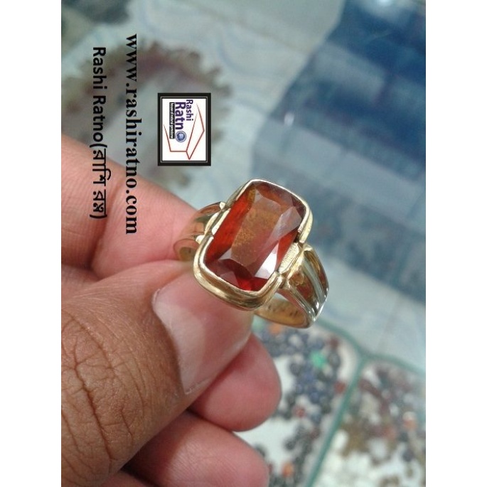 Gomed Stone Ring (রত্ন পাথর গোমেদ)