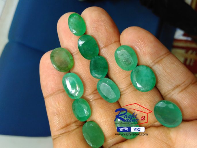 Rotno Pathar Brazil Panna (রত্নপাথর ব্রাজিল পান্না)