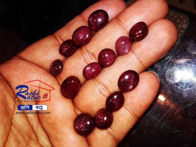 Groho Rotno Star Rubi Stone (গ্রহ রত্ন স্টার রুবি পাথর) - Image 4