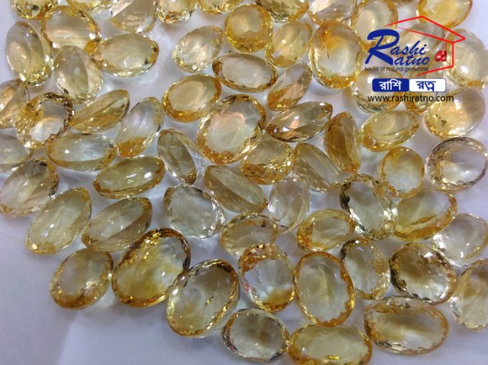 Yellow Topaz Stone (রত্ন পাথর হলুদ টোপাজ)