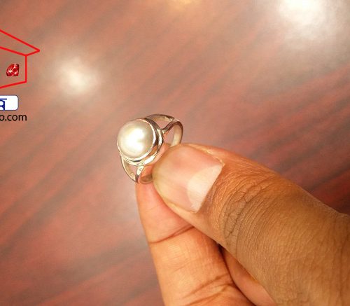 Natural Sea Pearl Stone (সামুদ্রিক শশী মুক্তা পাথর)