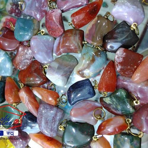 Akik Stone Pendent (আকিক পাথরের লকেট)
