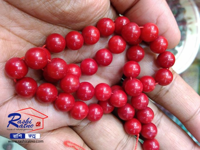 Japanese Red Coral Gemstone