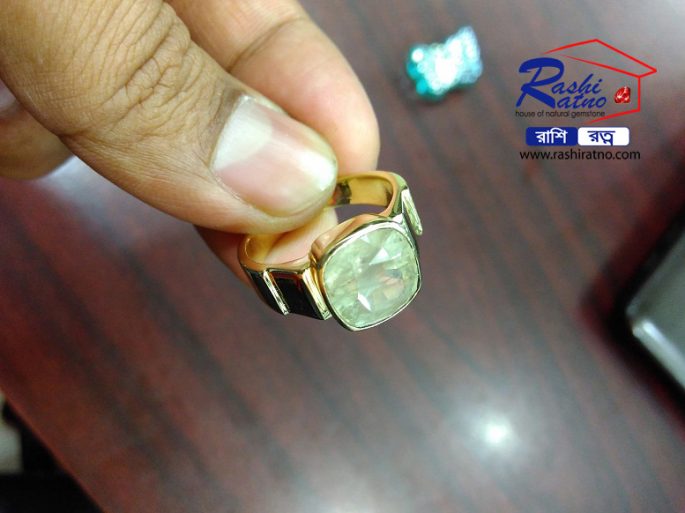 Yellow Sapphire Stone (Ceyloni Pokhraz Stone) - Image 2
