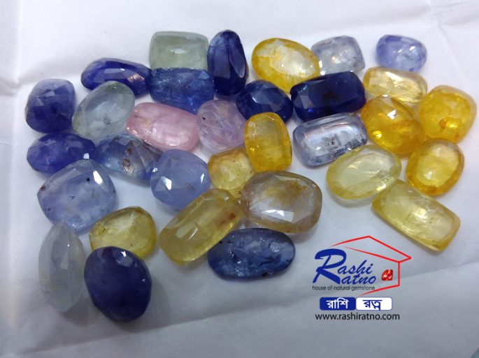 Gemstone Blue Sapphire Bangladesh (Blue Nela stone)