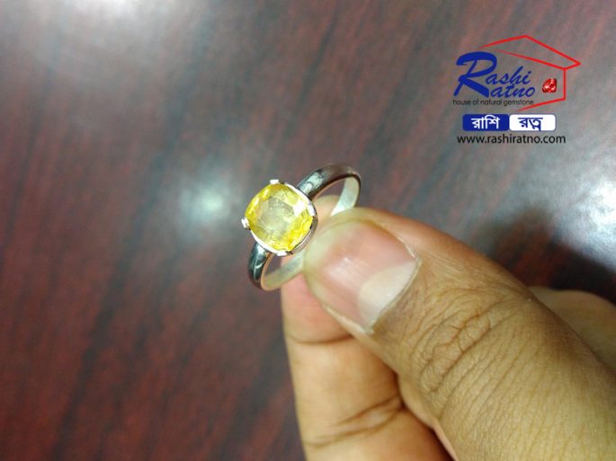 Yellow Pokhraz Stone (সিলনি পোখরাজ স্টোন) - Image 4