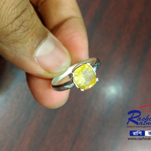 Yellow Pokhraz Stone (সিলনি পোখরাজ স্টোন)