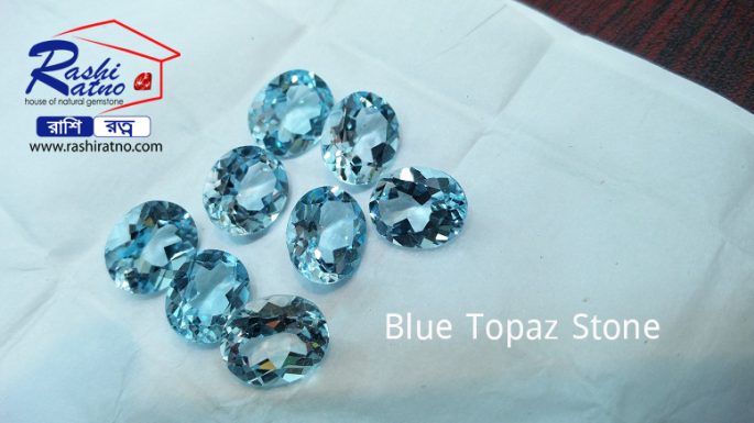 Natural Blue Topaz Stone