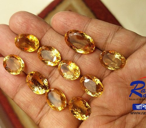 Golden Topaz Stone গোল্ডেন টোপাজ পাথর