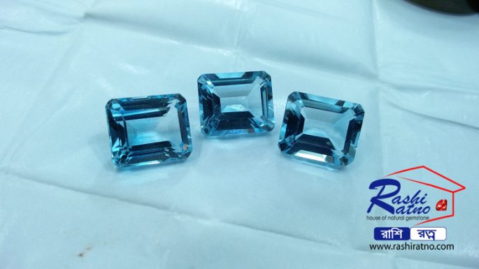 Blue Topaz Stone (ব্লু টোপাজ পাথর) - Image 2