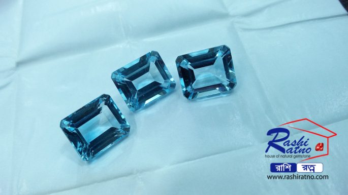 Blue Topaz Stone (ব্লু টোপাজ পাথর)