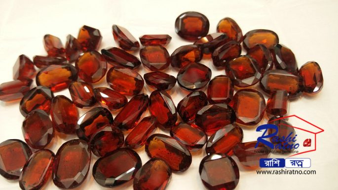 Rashi Ratno Pathor Srilankan Gomed Stone সিঙ্ঘলি গোমেদ - Image 4