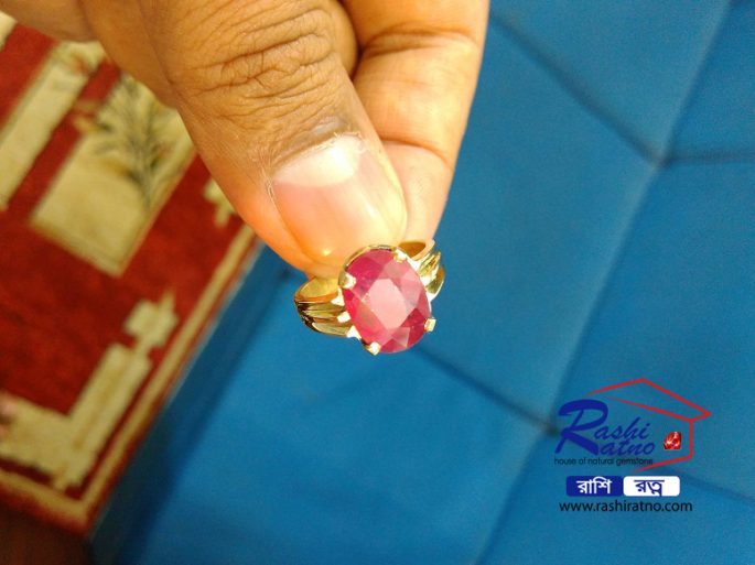 Ratno Pathor New Barma Ruby Stone (নিউ বার্মা রুবি স্টোন) - Image 3