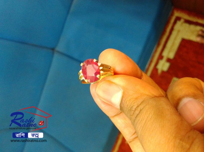 Ratno Pathor New Barma Ruby Stone (নিউ বার্মা রুবি স্টোন) - Image 2