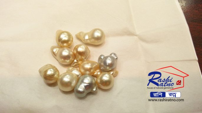 Ratno Pathor Golden Mukta Pathor (সামুদ্রিক শশী মুক্তা পাথর) - Image 2