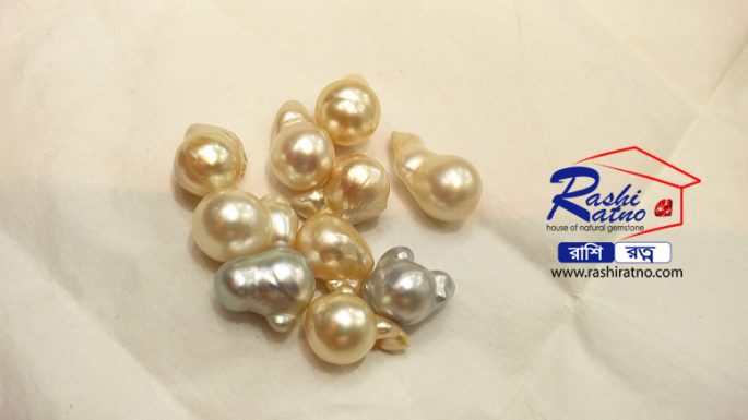 Ratno Pathor Golden Mukta Pathor (সামুদ্রিক শশী মুক্তা পাথর)