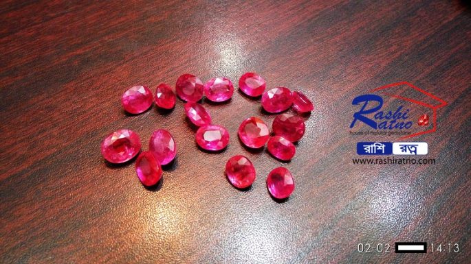 Natural New Burma Ruby Gemstones (প্রাকৃতিক রুবি স্টোন) - Image 2