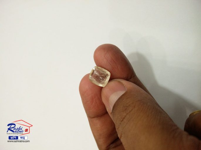 White Pokhraz Stone (সাদা পোখরাজ পাথর) - Image 4
