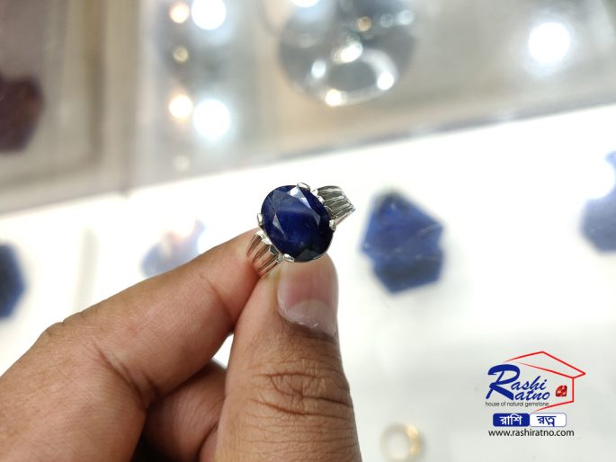 Bangkok Blue Sapphire Stone ব্যাংকক ইন্দ্র নীলা পাথর - Image 4